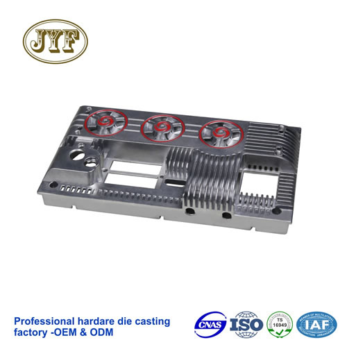 高效汽车导航铝合金压铸散热片