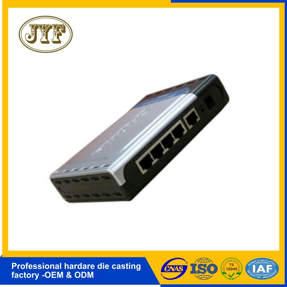 路由器外壳压铸件 工厂专业定制 铝合金路由器外壳零部件